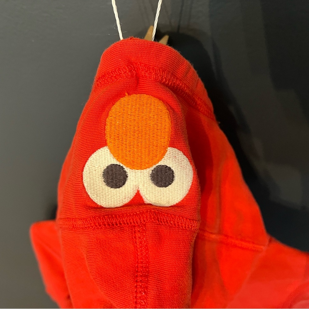 Hanna Andersson 2T Toddler French Terry Elmo Hoodie Sweatshirt - Picture 3 of 4
